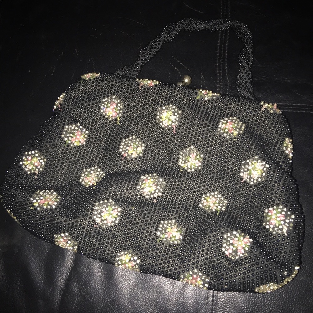 Vintage Corde Bead Purse 👜
